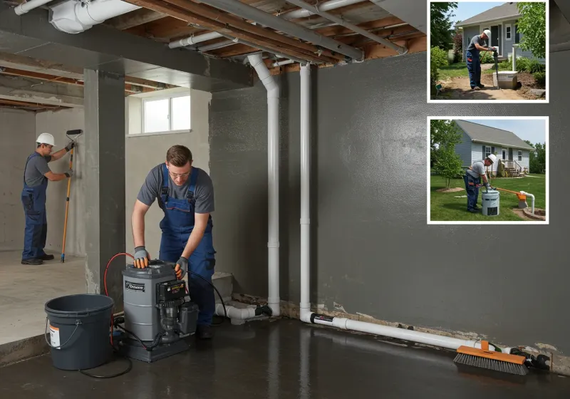 Basement Waterproofing and Flood Prevention process in Lewis Center, OH